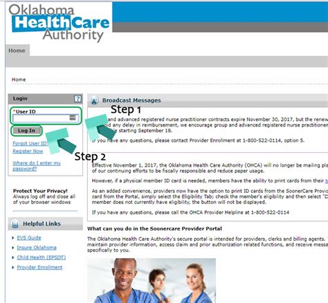 ohca provider login portal